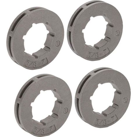 2 Set 3/8 7 dents Remplacement de pignon High Dureté facile à installer pour Husqvarna 55 262xp 455 460