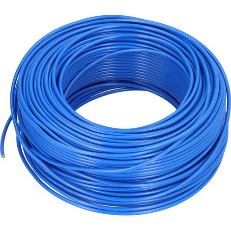 Câble électrique 7 conducteurs cuivre, gaine PVC, alimentation 100 mètres, BVV 1x1 AC300V
