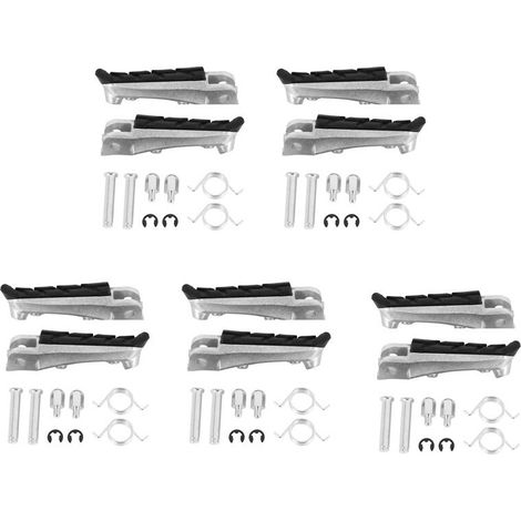 Adatto per kit di pedane anteriori per moto in 5 pezzi, compatibile con CB250, CBR600F, CB600F e NC700. (1/3)