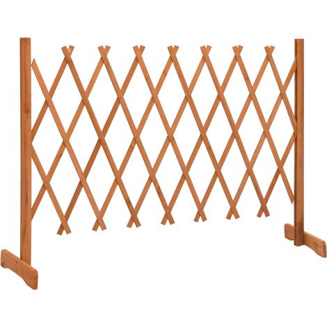 INLIFE Clôture en treillis de jardin Orange 150x80 cm Bois de sapin (1/5)