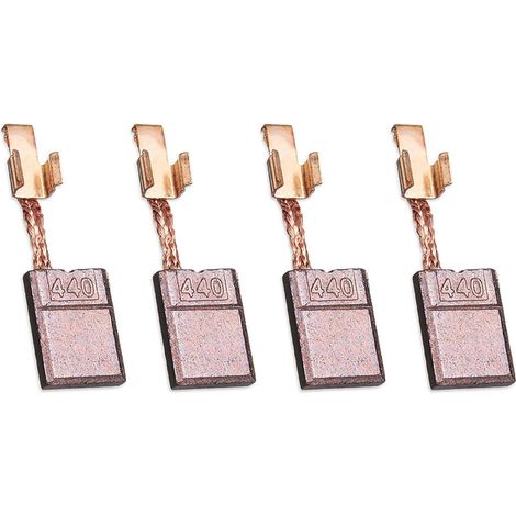 4 Pièces Charbon pour CB440 Compatible avec CB440 CB448 CB436 BDF440 BFR440 BDA340 BDA351 195021-6 194427-5 194159-4, Charbon Balais Cuivre Perceuse Visseuse 18V/14.4V pour Outil Électri (1/5)