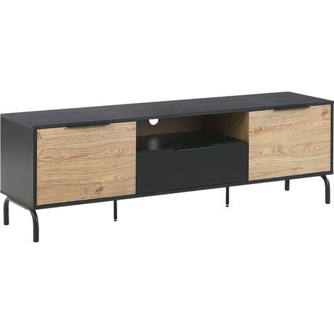 TV-Möbel ARKLEY Schwarz