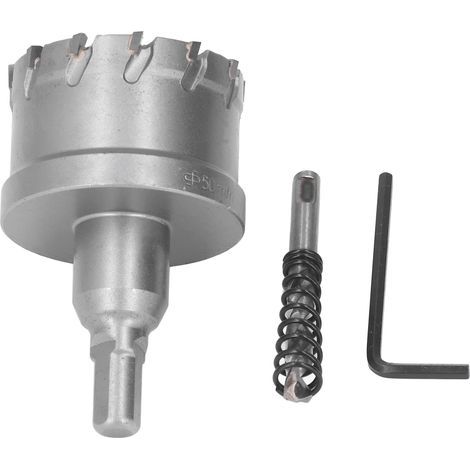 50-mm-Hartmetall-Lochsäge für Metall und Holz, Kernbohrer, Präzisionsbohrwerkzeug (1/5)