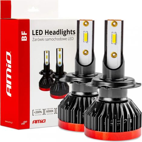 Bombillas LED para coche Canbus serie BF H7 6000K amio-02242 (1/5)