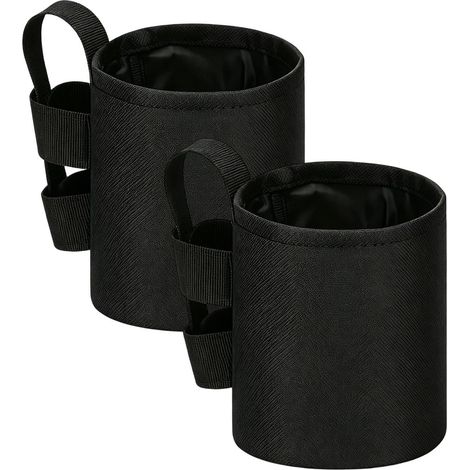 Porte-pour Chaises Jardin,Lot De 2 Pièces, Accessoire,Porte-Gobelet Chaise de Jardin  À Utiliser en extérieur Piscine Jardin Balcon Porche Camping pêche et (1/5)