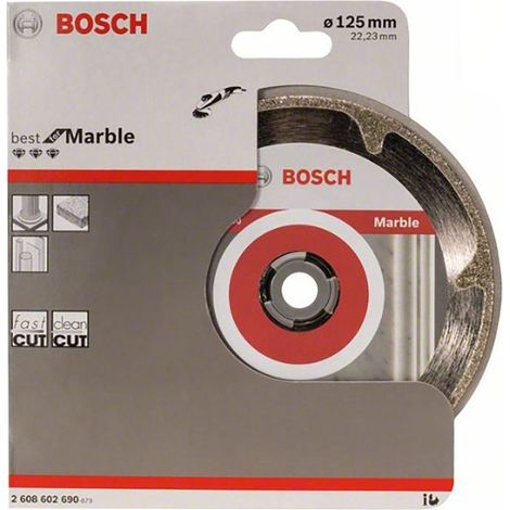 Bosch Best for Marble disco da taglio 125 mm