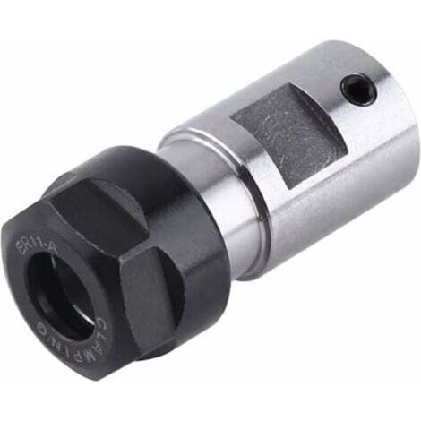 ER11 Collet Chuck Moteur Arbre De Prolongateur D'arbre Moteur Adaptateur intérieur 8MM Pour machine de fraisage CNC (1/4)