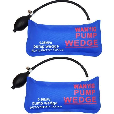 JSSEVN-Bolsas de bomba de cuña de aire, cojines de elevación neumática, cojines de montaje inflables para bricolaje para instalación en puertas, ventanas y armarios