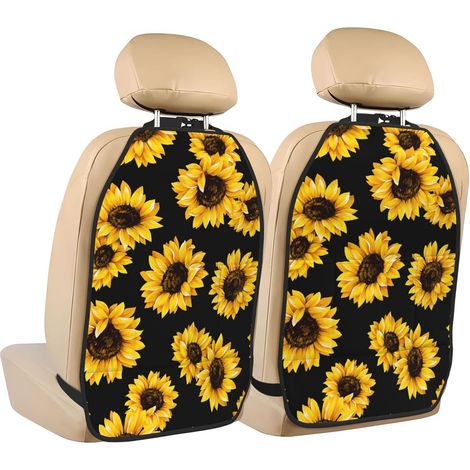 Lot de 2 tapis protection pour siège arrière voiture - Motif (1/5)