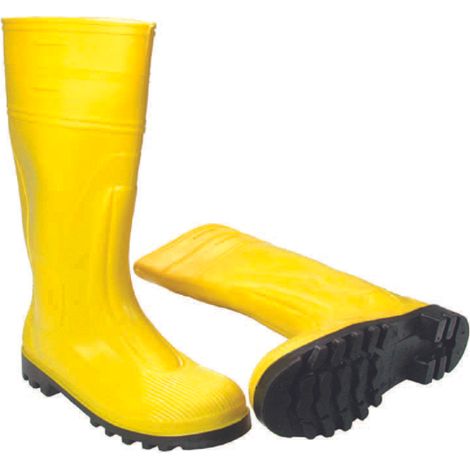 Stivali Sicurezza Pvc Ginocchio 46 Giallo Dunlop (1/10)