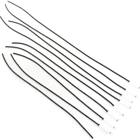 Jeu de câbles bougies 8,5mm/0,3in universel 9002C, embouts céramique 135°, bornes inox, kit remplacement haute performance (1/5)