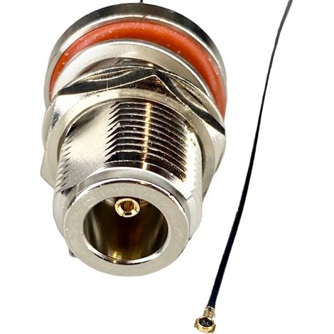 Cavo di collegamento con spina MHF4 / presa N RF0.81 80cm (1/5)