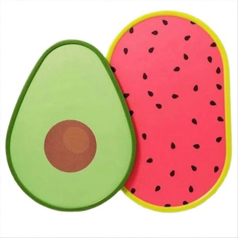 Planche à découper watermelon avocado double face cute fruits légume planche à découper chopping planche cuisine (1/5)