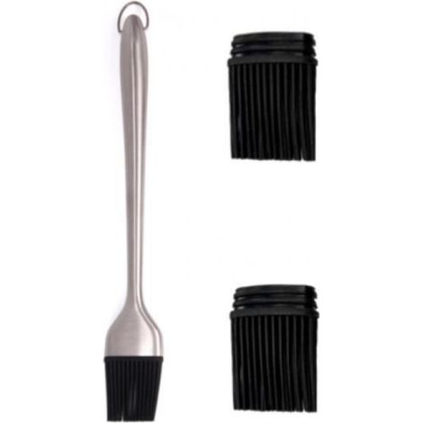 Pinceau de Cuisine - Noname - Ensemble de Pinceaux Alimentaires - Acier Inoxydable - Silicone - 3 pièces (1/4)