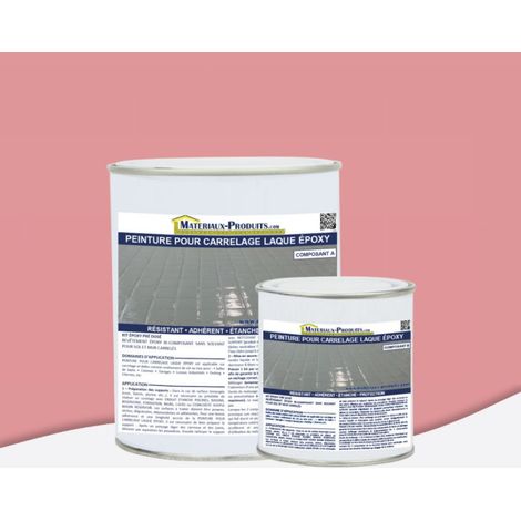 Peinture pour carrelage laque époxy - 2.5 Kg Rose - MATPRO (1/5)