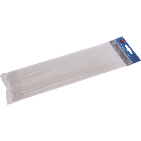 LEVIOR Nastri rilegatori 300x4,8mm 50pz bianco 23860.01
