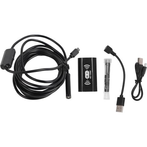 Endoscope Wifi F130 8mm Rigide HD Etanche pour Smartphone et Ordinateur, Longueur 3.5m (1/5)