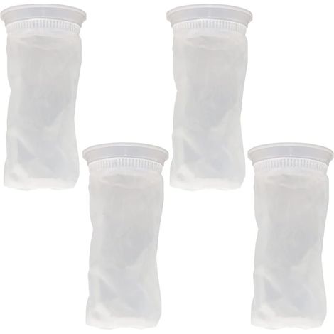 Lot 4 filtres de remplacement – pour DN150 – réservoir eau pluie IBC – nylon