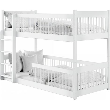 Lit Superposé MINELO 90x190 Blanc - blanc (1/3)