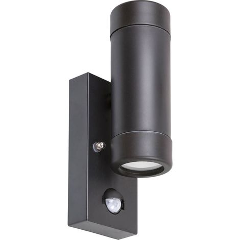 MEDINA,OUTDOOR WALL LAMP WITH SENSOR GU10 MAX10W IP44 (1/5)