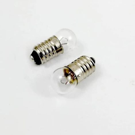 Offre spéciale : lot de 10 ampoules E10 à vis pour lampe torche, 2,5 V 0,3 ACJYCAS (1/3)
