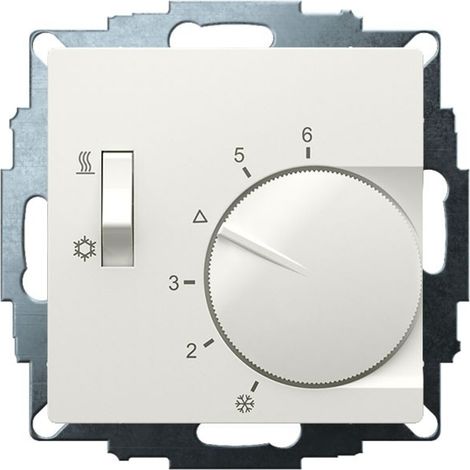 Eberle Controls UP-Raumregler 5-30C AC230V 1Wechsler UTE 1770-RAL9010-G55 (1/2)