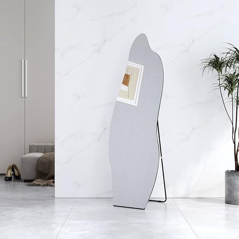 EMKE Mirror Full Length Freestanding Dressing Mirror Tempered Glass Floor Mirror 1450 x 500 mm (1/5)