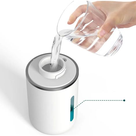 Automatischer Seifenspender, Infrarotsensor, 380 ml berührungsloser automatischer Seifenspender, USB-aufladbar.