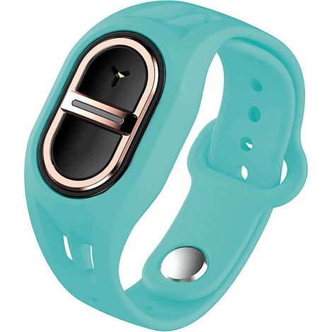 Pulsera antimosquitos por ultrasonidos recargable ipx4, verde