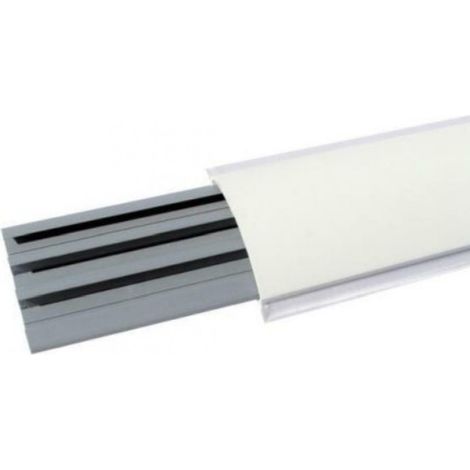 Canale Sopra Pavimento 3 Scomparti 75X17 (2Mt) ( Bocchiotti Cod. B01331 ) (1/2)