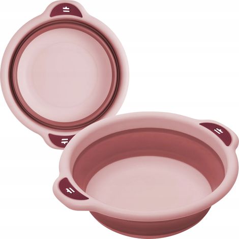 Cesta de lavandería universal plegable de silicona Vergionic de 3 litros (1/5)