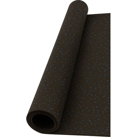 Esterilla de Ejercicio Moteado Azul - Fitness especial para Gimnasios  SPORT PREMIUM   Base Negra (1/5)