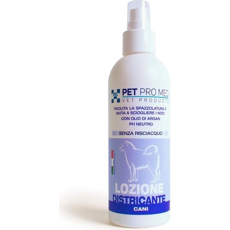 Lozione Districante - Facilita la spazzolatura e aiuta a sciogliere i nodi del pelo del cane - 1 flacone da 200 ml (1/3)
