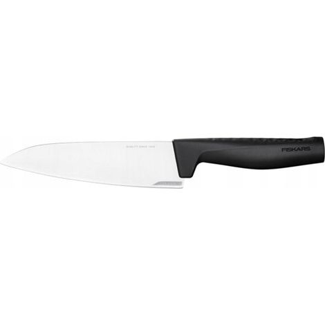 Fiskars Cuchillo de Chef Medium Hard Edge Negro 30,1 cm