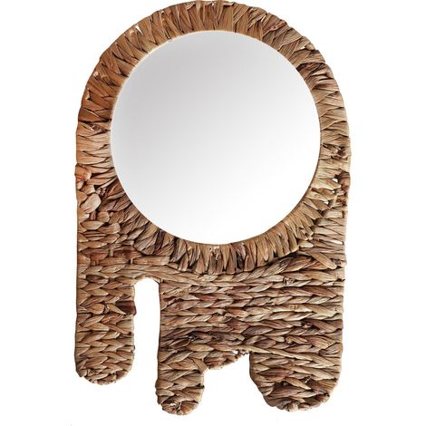 Miroir Boho Chic Paja Natural Last deco - Teinte naturelle bohème chic