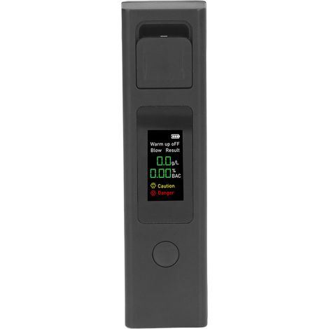 Alcootest Portable Mini USB Rechargeable avec Écran LCD Multicolore et Détection Rapide (1/5)