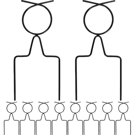 Guide pour tuyau d'arrosage  Réglable et antirouille  Piquets pour tuyau d'arrosage  Pour l'aménagement paysager extérieur : jardin, ferme, pelouse, balcon, terrasse (1/5)