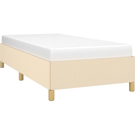 Giroletto senza Materasso Crema 100x200 cm in Tessuto vidaXL (1/4)
