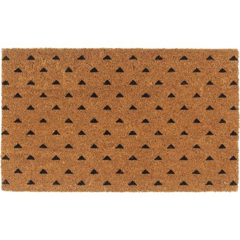 Fußmatte Natur 45x75 cm Kokosfaser Getuftet