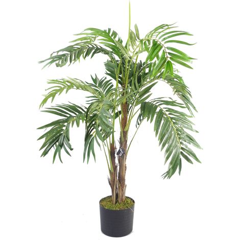 120cm Premium Artificial palm tree with pot (1/2)