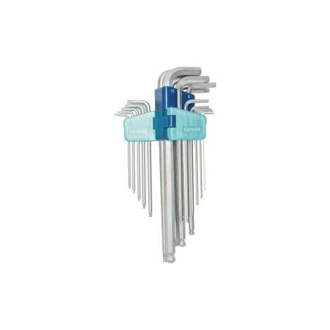 Juego  de  destornilladores  angulares  de  18  piezas  con  soporte  de  plástico  de  1,5  a  10  mm-T10-T50  TW (1/2)