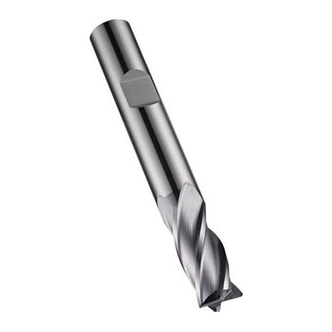 Fresa de vástago S944 D.7mm Longitud total 63mm Longitud de corte 19mm HM TiAlN 30Grados Z.4 (1/3)