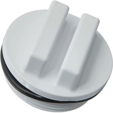 Bouchon De Vidange De Piscine avec Joint Torique Fileté, Bouchon De Vidange De Filtre De Piscine D'hivernage, Antigel en Plastique, Bouchon De Vidange De Piscine pour La Saison