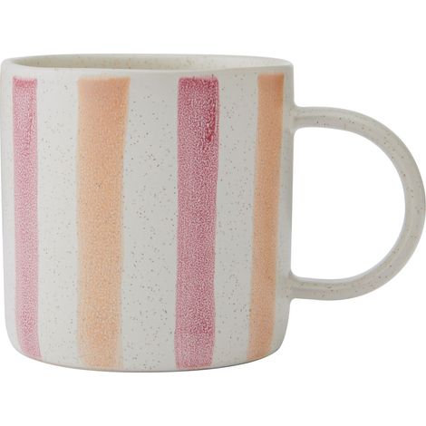 Mikasa rosa &amp rot gestreift Becher, 380ml