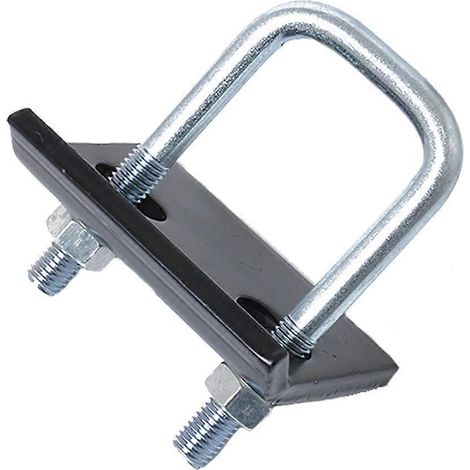Accessoire pour attelages de remorque : stabilisateur anti-vibrations robuste en forme de U pour camping-car (1/5)