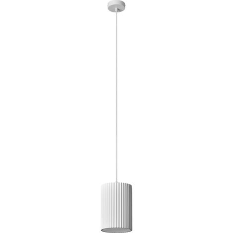OSRAM Suspension Decor Plaster Routes Tube 150mm E27 Blanc, Plâtre, Métal, aspect de haute qualité (1/5)