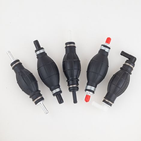 Pompe à carburant manuelle pour véhicules diesel, injection de carburant pour véhicules essence, pompé à carburant à command manuelle, clapet anti-retour in caoutchouc à double tête, alimentation méca (1/5)