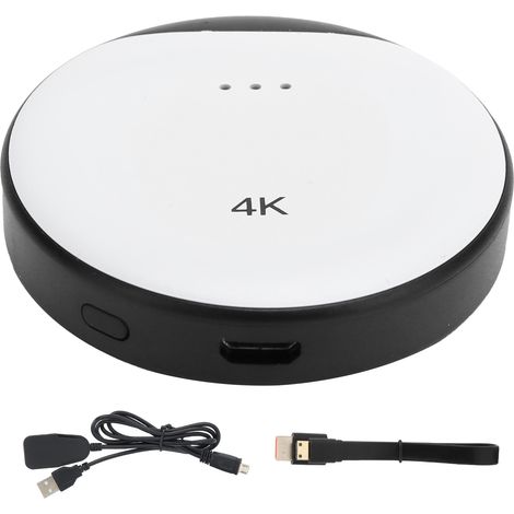 Adaptateur sans fil G23 4K HDMI pour miroir d'écran iOS/Android, compatible téléphone mobile et TV 2.4G (1/5)