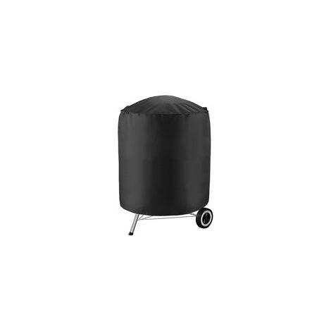 Housse de barbecue ronde et imperméable, tissu Oxford 71×73 cm — (1/5)