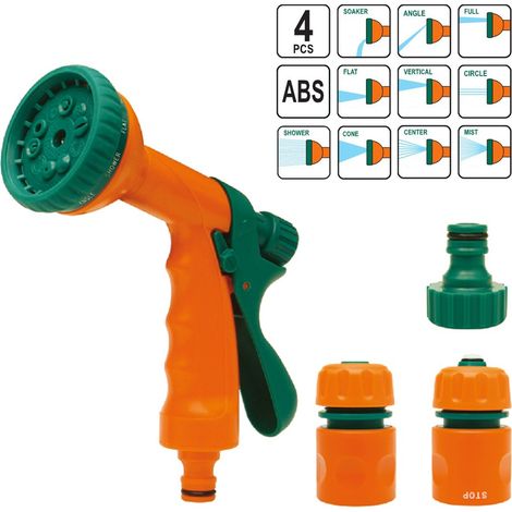 Set di irrigatori, 4 pezzi, con 10 ugelli e galleggiante da 1/2". (1/5)
